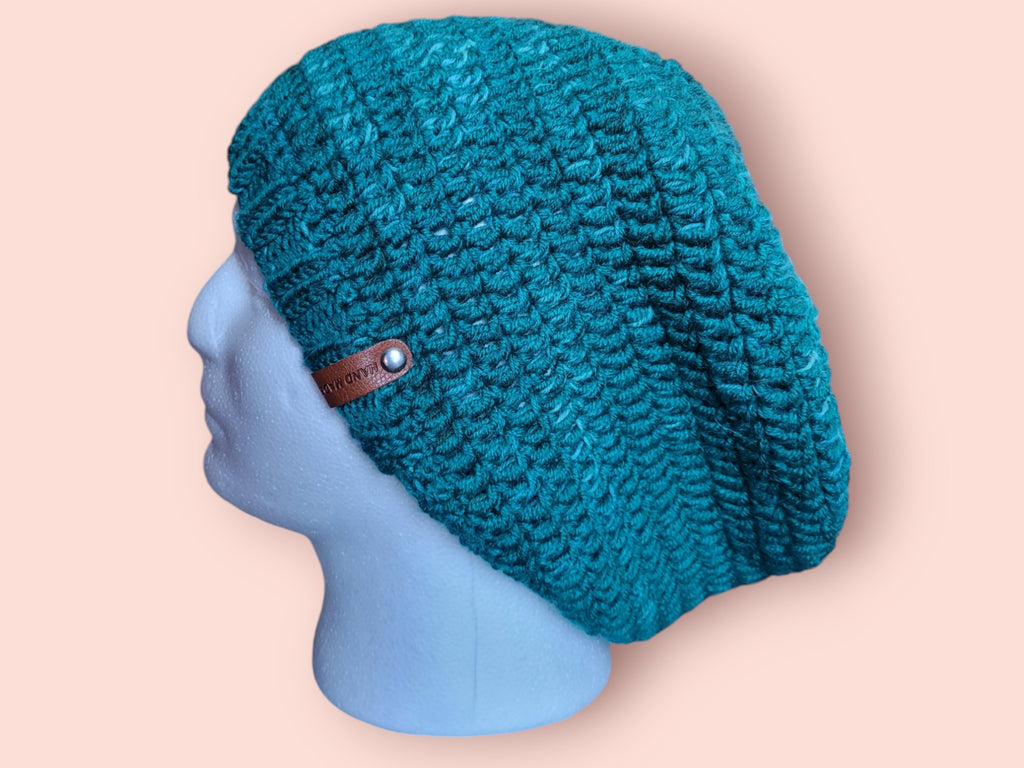 oversized hat with merino wool, size L - XL