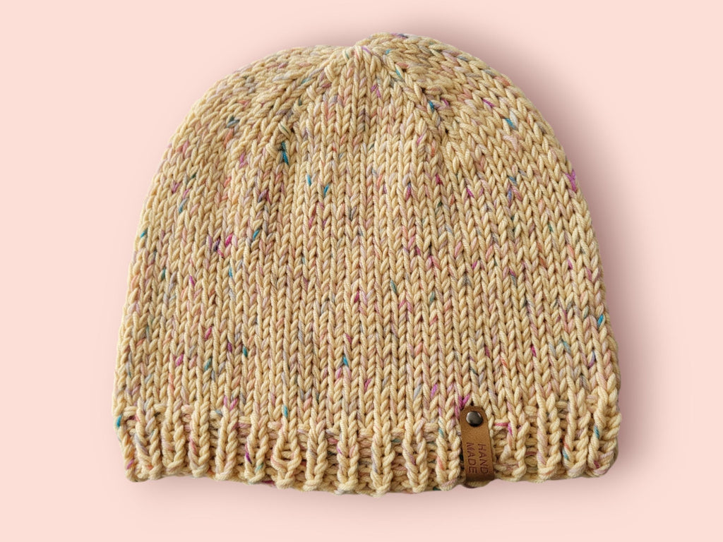 yellow merino wool hat size L winter beanie sport hat walks breathable natural organic wool