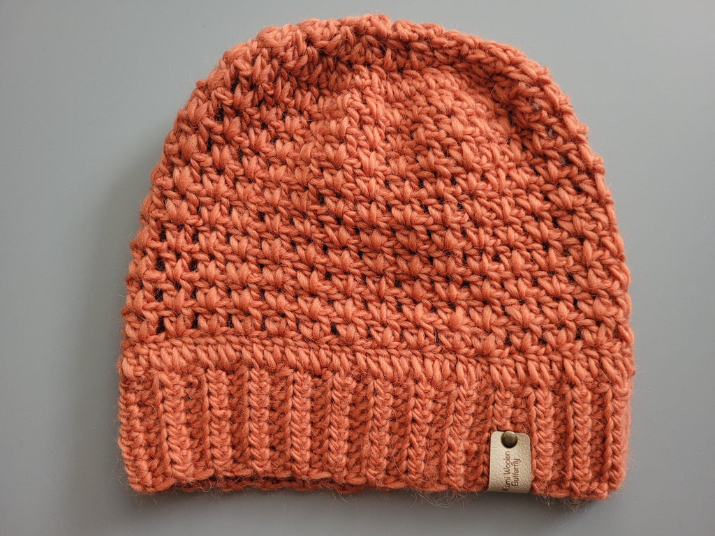 set of scarf, hat and fingerless gloves,  alpaca plus wool, handmade,  in pumpkin colour