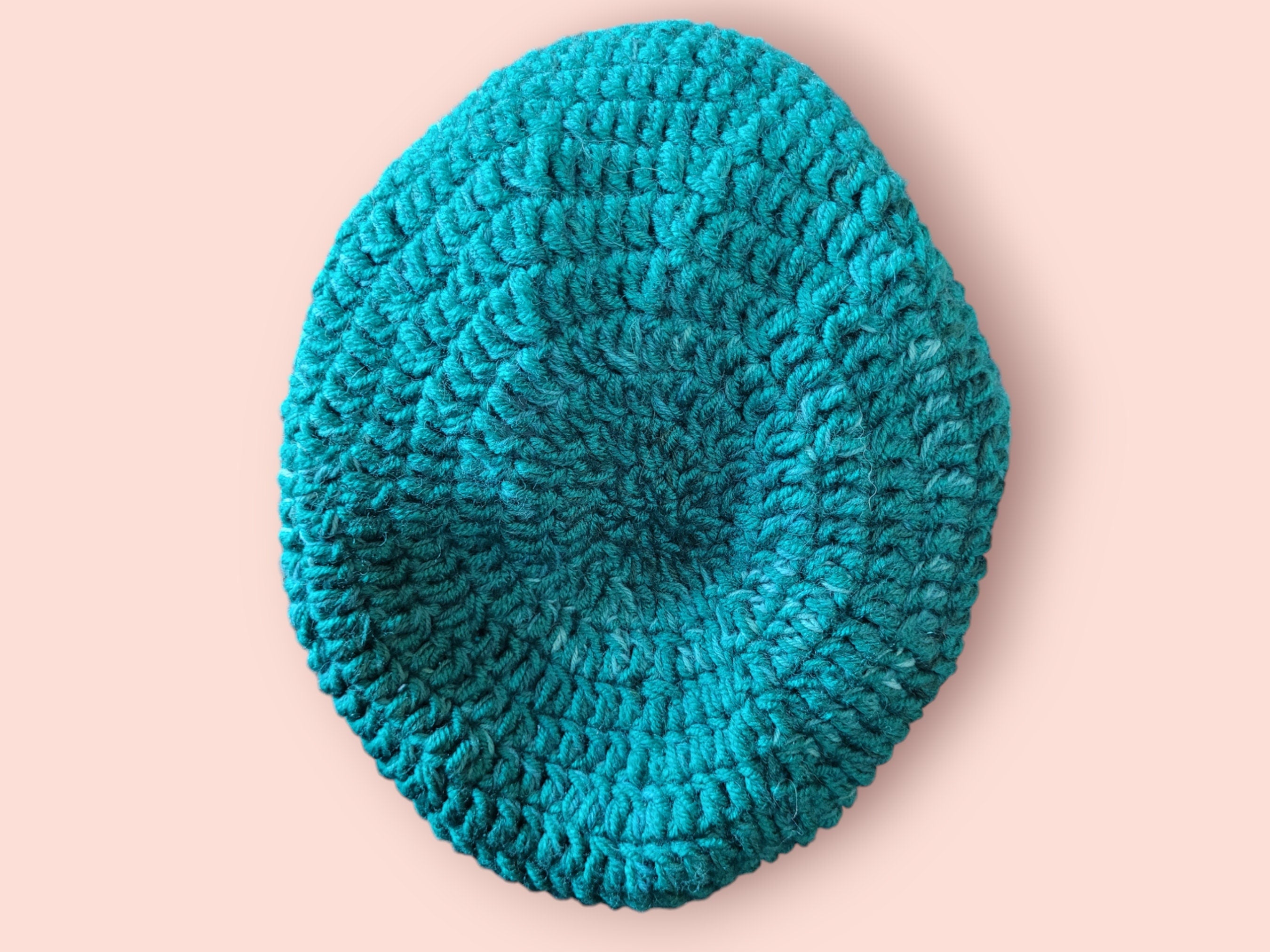 oversized hat with merino wool, size L - XL