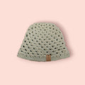 handmade crochet bucket hat, for babies or toddlers, 100% cotton