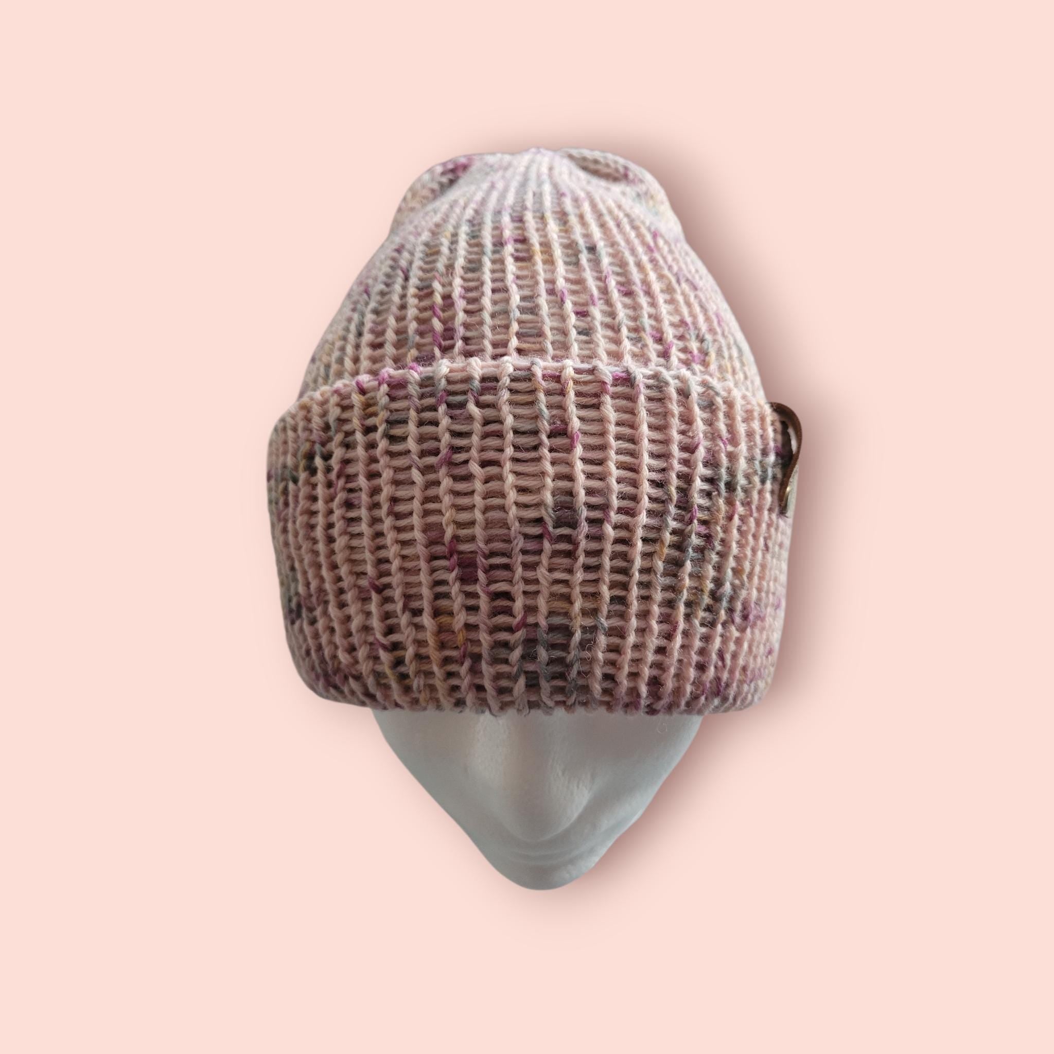 beanie hat, 100% organic merino wool, size S/M
